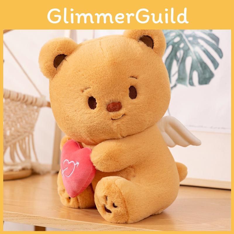 Bear Angel Butter Plush Toy Cartoon Stuffed Doll Bedroom Decoration Kids Gift