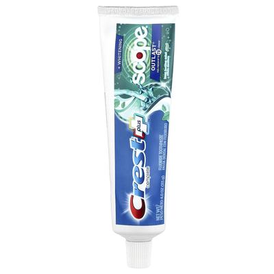 Plus Complete™, Scope® Outlast® + Branqueador, Pasta de Dentes com Flúor, Menta, 113G(4oz)