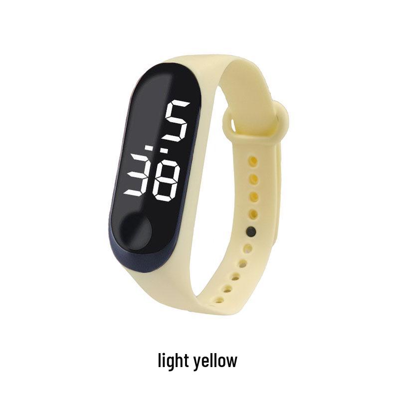 Waterproof LED Touch Control Casual Sports Watch for Students and Couples