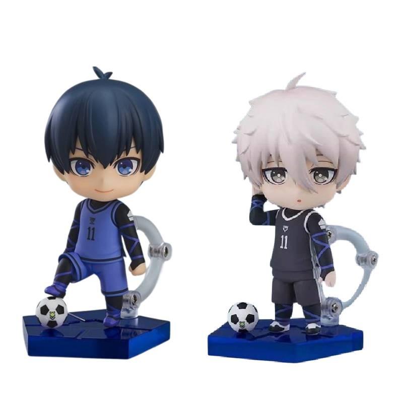 Blue Lock Rin Itoshi Mikage Reo Isagi Yoichi Nagi Seishiro Action Figure Model