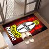 Benutzerdefinierter Name Personalisierter Bayer 04 Leverkusen Druckteppich, Vielseitiger Heimdekor-Teppich, für Spielzimmer, Wohnung, Balkon, Eingangsbereich, Flur Geschenk