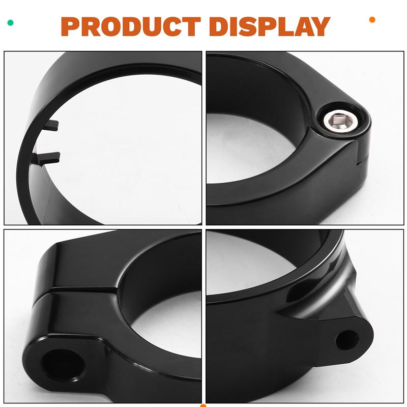 Side Mount Ring Relocator Clamp For Sportster XL 883 1200 1995-2015 Motorcycle Speedometer Bracket