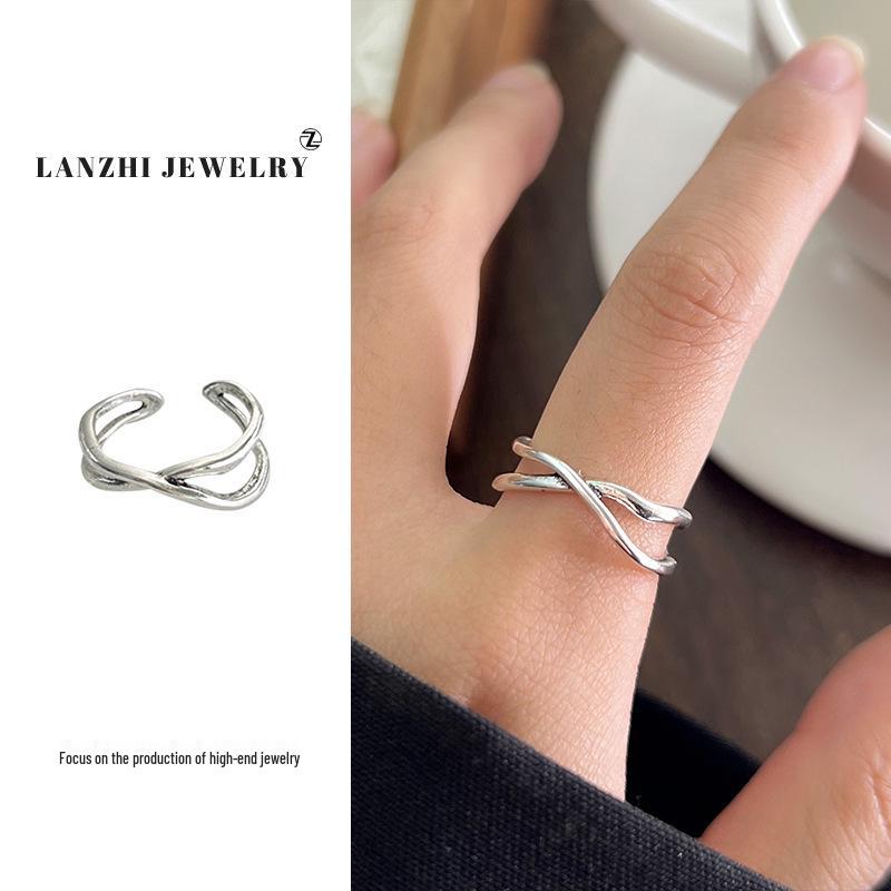 Inel Thai Argint pentru Femei, Stivuibil - Argint 925, Design de Nișă, Bijuterii Simple și Versatile