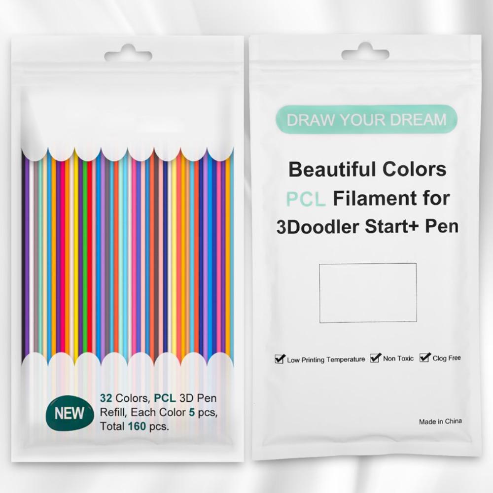 PCL Material 3D Pen Replace Refills Low Temperature 3D Printing Refill  3D Pen Accessories