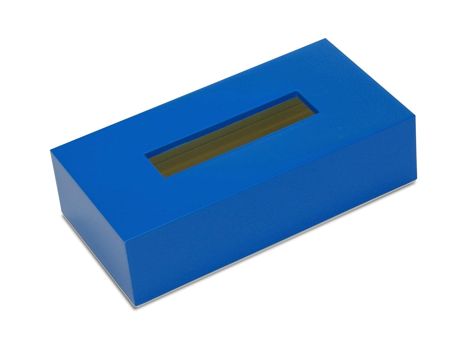 

Tatsucraft Tissue Box Case, Color BL Blue, Tissue Case for Car, Stylish and Cute, White, Slim, Tissue Cover, Tissue Box Case, Holder, Tissue Box