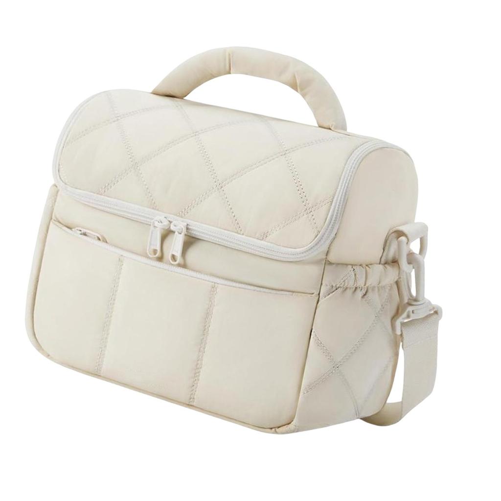 Insulated Cooler Bag Zipper Hot Cold Food Thermal Bag for Hiking School Trip