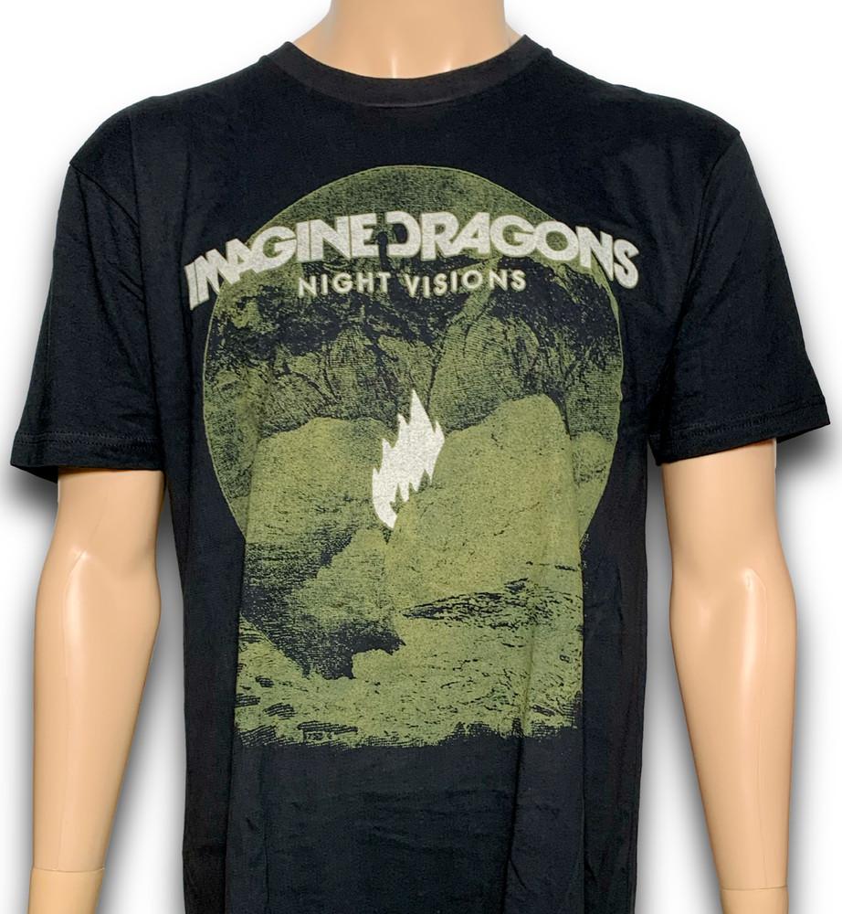 Imagine Dragon Night Visions Brand New Officially Licensed Shirt Unisex T-Shirt XXL