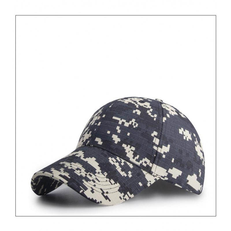 Neue europäische und amerikanische Camouflage-Baseballkappe für Herren und Damen, Outdoor-Sportkappe, Hip-Hop-Hut, Frühjahrs- und Sommerhut für Herren