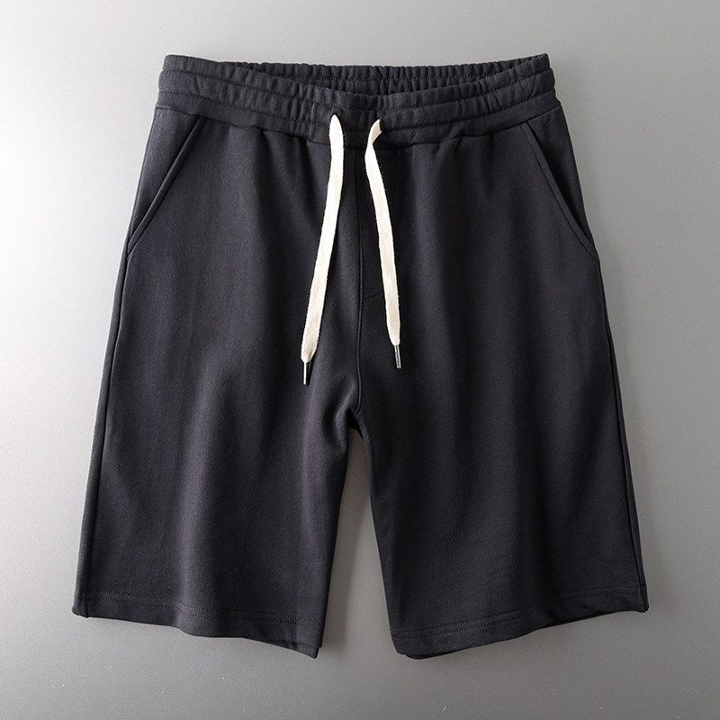 Trendy Cut Label American Terry Summer Menswear Shorts