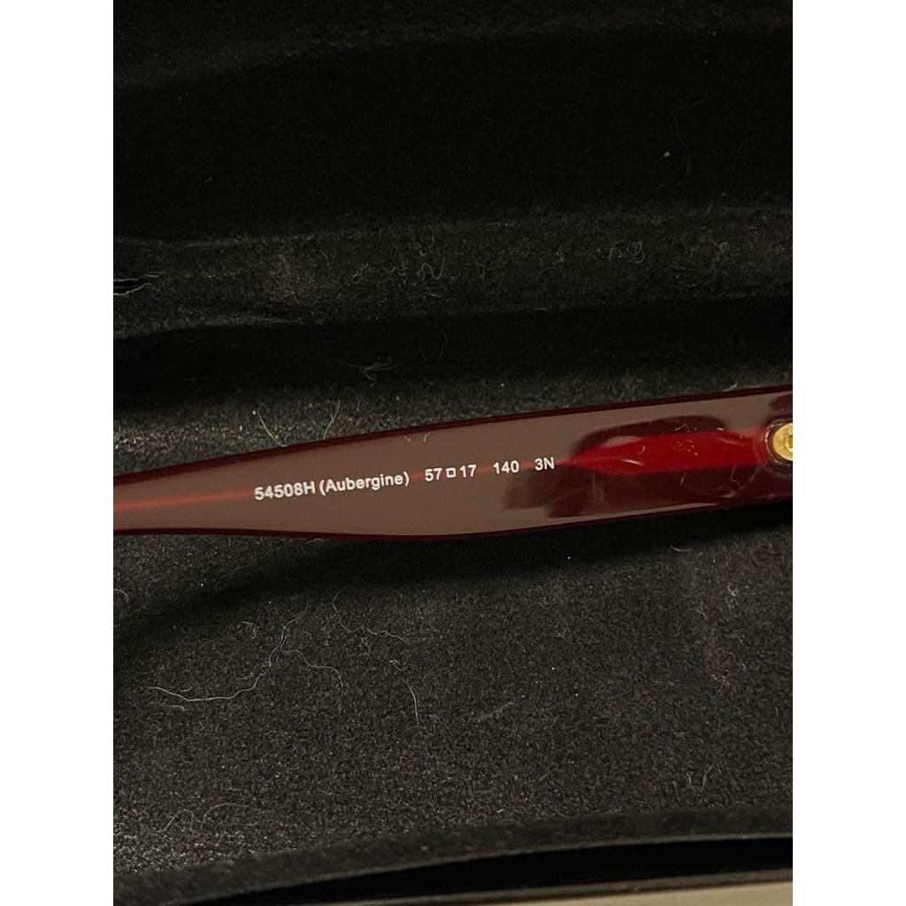 Used COACH Sunglasses Bordeaux with Case