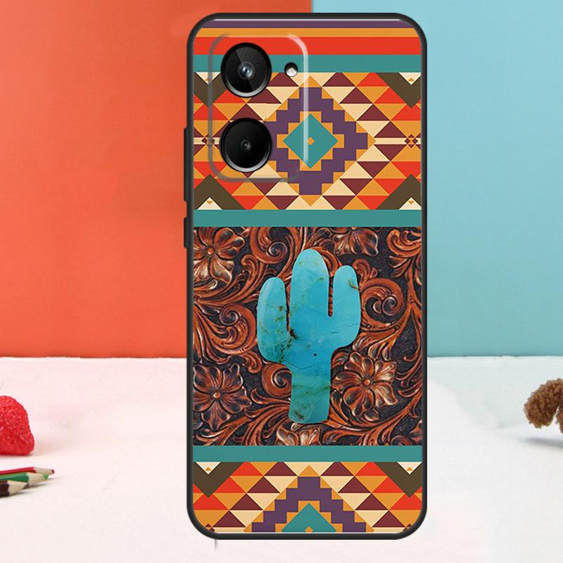 Western Cowgirl Cowboy Boho For Realme 15 Pro 10 11 12 13 14 Pro Plus GT6 GT7 C65 C67 C63 C61 C55 C51 C53 C35 C75 Case