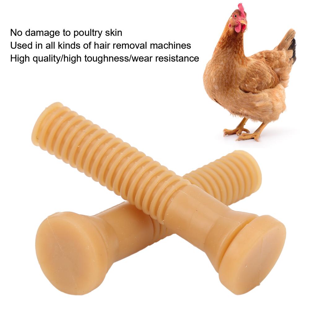 50pcs Poultry Fingers Hair Removal Stick High Hair Removal Rate Finger Plucker Picker for Chicken