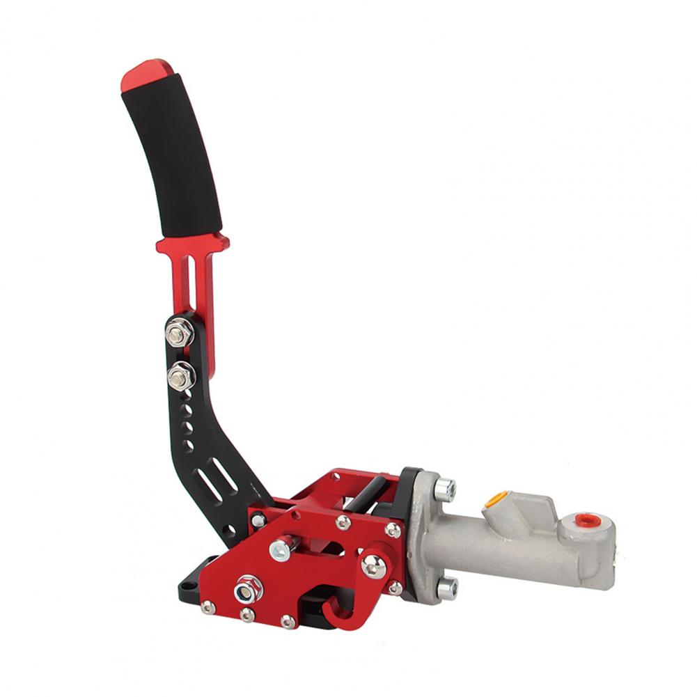 Durable Car Handbrake Bright Comfortable Grip Aluminum Alloy Car Modified Handbrake Decorative