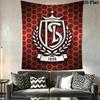 Standard Liège logo Wall Hanging Printed Fabric Blanket Decorative Tapestries for Bedroom Living Room Home Decor