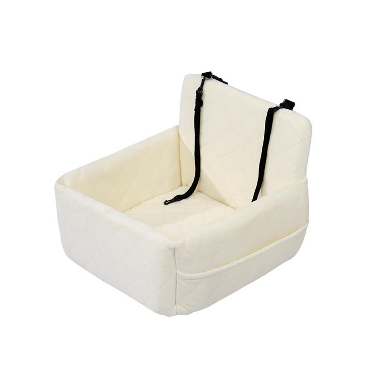 Pet Car Bed & Safety Seat for Small/Medium Dogs & Cats - Co-pilot/Rear Sofa Bed