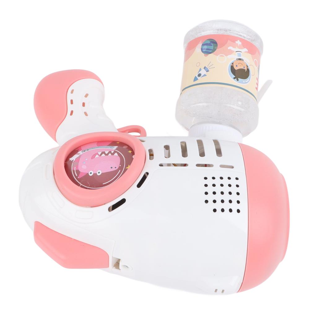 Handheld Bubble Machine with Light Battery Powered Automatic Bubble Blower Kids Bubble Maker Toy