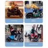 Highly Speed USB Charger For Electric Bike Motorcycles With 5V 9V 12V Output And 1.1M Cable for Phones Charging
