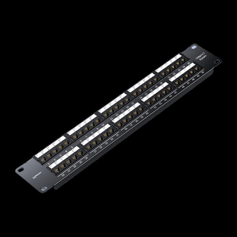 

DOREWIN Cat5e/Cat6 1U Network Patch Panel
