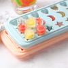 Blue Moon Stars and Heart Cube Tray Silicone Mould Silicone Star Shaped Cube Trays  Chocolate