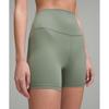 Lululemon Align  High Rise Short 6  Grey Eucalyptus