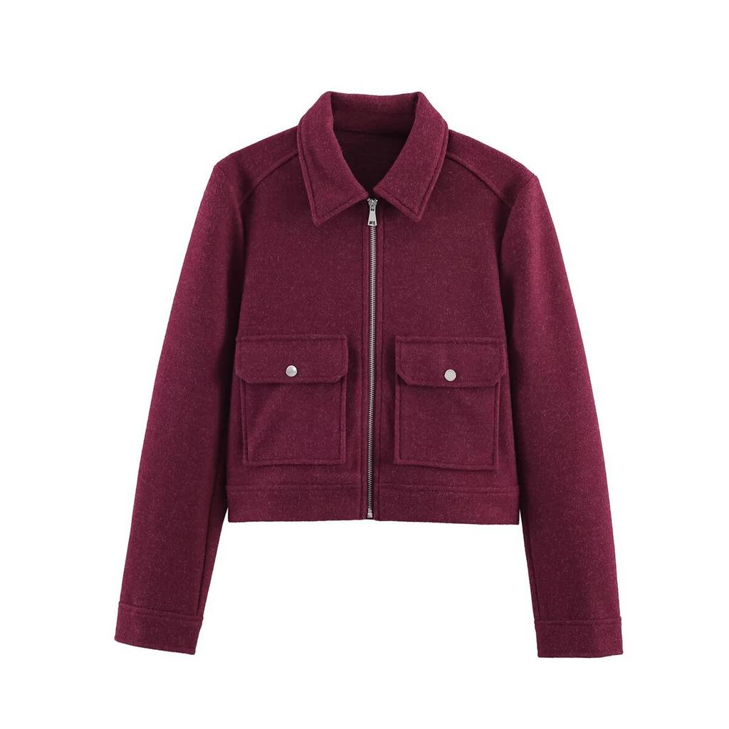 European and American Style, New Women's Clothing, Fashionable, Casual, Versatile 6-color Tweed Jacket