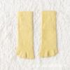Women's Mid-Calf Fleece-Lined Five-Toe Divide Socks - Thick, Warm Imitation Mink Velvet for Winter