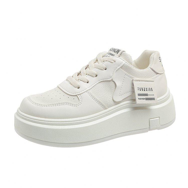 Mode Heißer Verkauf 2025 Frühling Neue Lässige Vulkanisierte Sneaker Mode Weißer Schuh für Frau Atmungsaktive Schuhe Damen Plateau Designerschuhe