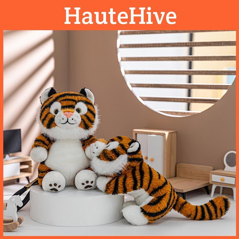 Tiger Plush Cuter Toy Pendant With Pp Cotton For Kids And Collectors Gift