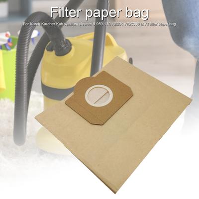 Filter Bag Easy To Install Large Capacity Paper Vacuum Cleaner Dust Pouch Filter Replacement for Karcher