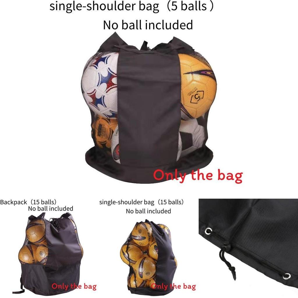 Large Durable Canvas Sports Ball Bag Multi-purpose Backpack Perfect For Soccer And Basketball