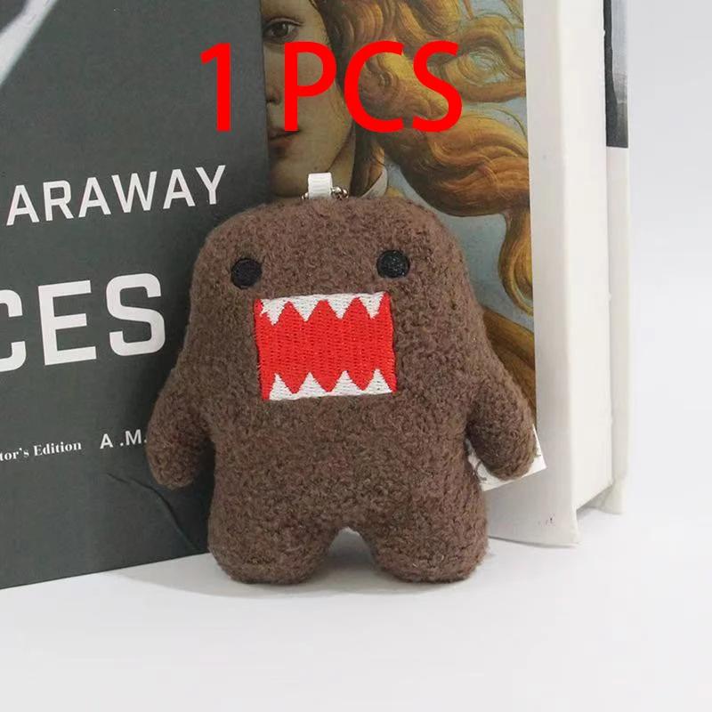 Verkaufe Kawaii Niedlichen Domo Kun Plüsch Schlüsselanhänger Anime Schlüsselanhänger Anhänger für Tasche Schlüssel Geschenk Sammlung Geburtstag