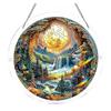 Acrylic Puzzles Suncatcher 83 Style Window Hanging Pieces Stained Glass Ornament DIY Jigsaw