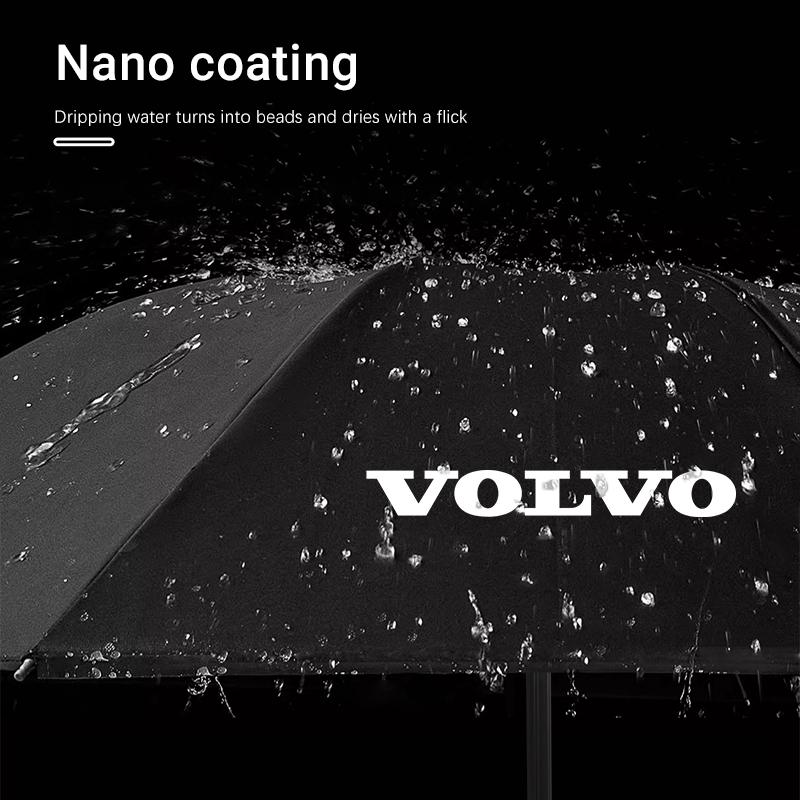 Car Rain Umbrella Foldable Sun Umbrella For Volvo Xc60 Xc90 V40 V60 S60 XC40 V50 V90 S80 C40 V70 XC70 C30 EX90 C70 Rdesign FK4