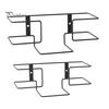 Glove Holder Metal Box with Screws Wall Mounted Anti-slip Tissue Dispenser Organizer Healthcare Food Service Dentist Disposable Stoarge Rack