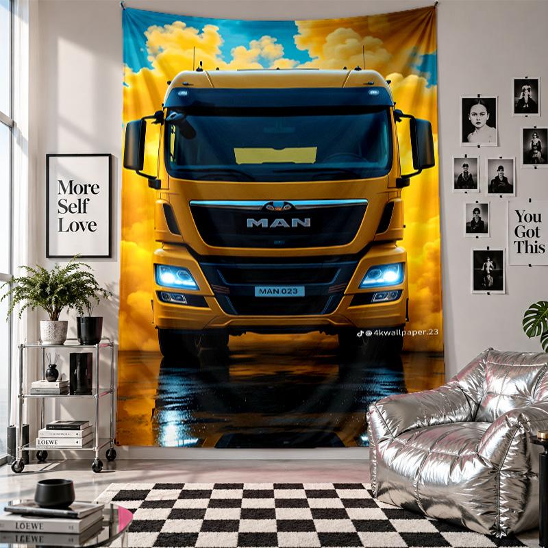 Wall TapestryMAN Art Hanging Cloth Decorative Background Cover for Room Decoration