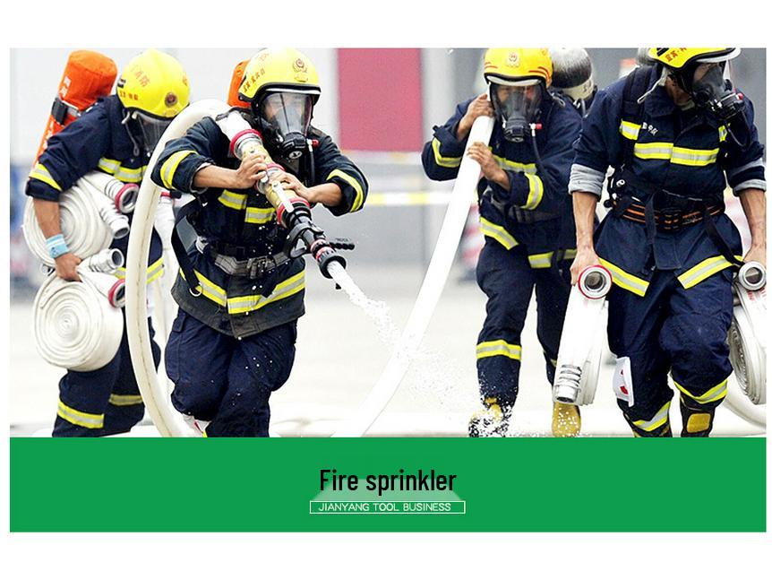 Wysokociśnieniowy wąż strażacki i irygacyjny z płótna wyłożonego PVC, 1-8 cali.