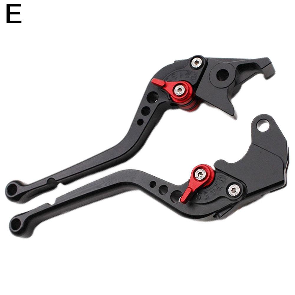 2Pcs Universal Motorcycle CNC Aluminum Alloy Clutch Brake Handle Drum Lever For YAMAHA Honda Suzuki Kawasaki Motor Accessories
