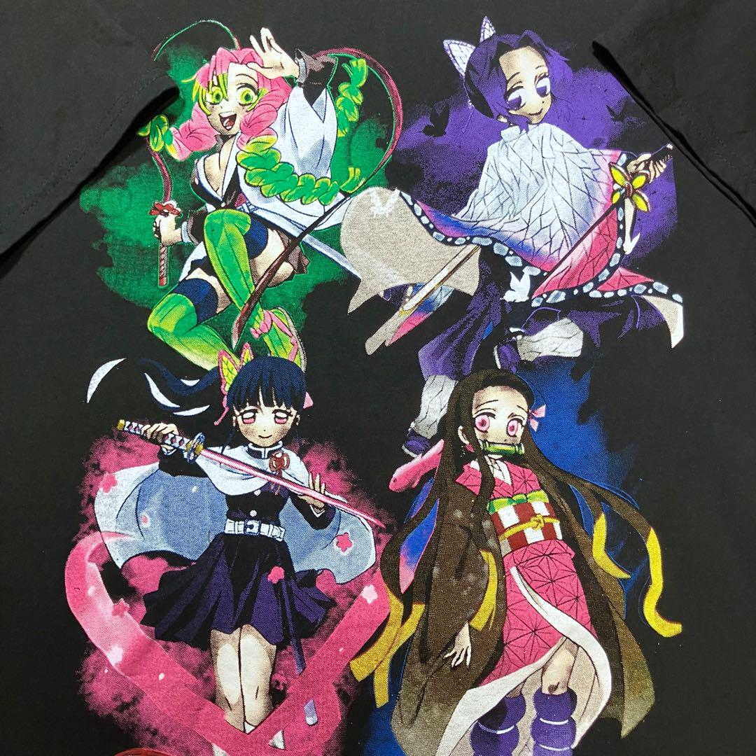

[USED] Demon Slayer Double-Sided Mexican Boot Anime T-Shirt, Size XL