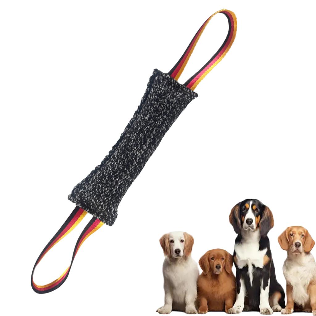 Durable Interactive Tug Toy for Dogs with Tear-Resistant Fabric and Chew-Resistant Design for Dental Health and Playtime Exercise