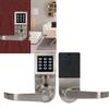Induction Electronic Password Lock Smart Digital Door Lock with IC Card Codes and Key Unlocking Security Entry