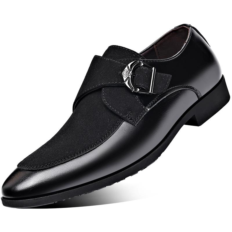 

Модные коричневые деловые мужские кожаные туфли. Универсальные и модные стили от дизайнера. Для отдыха на природе, вечеринок, офиса и свадеб. Размер плюс -48. 48 чёрный