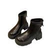 Europe America Hot Sale Women Modern Boots 2025 Autumn Retro Comfortable Chelsea Boot British Women Ankle Boots Zapatos De Mujer