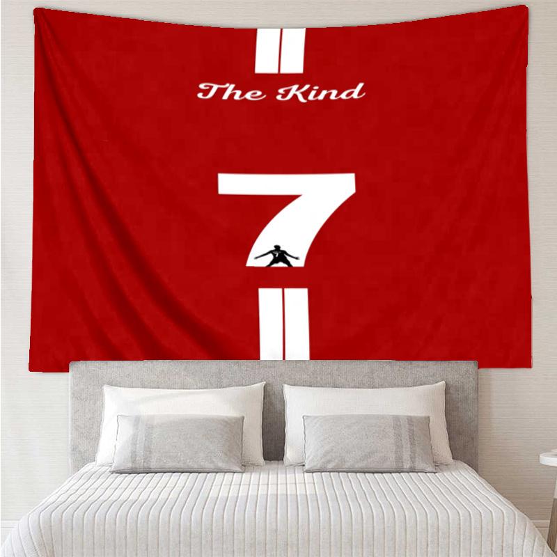 7 Print Tapestry, Backdrop, Easy Setup, Ideal for Bedroom, Office & Living Room, with Aesthetic Wall Hanging Decor.