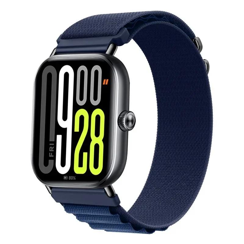 Alpine Nylon Loop Strap for For Xiaomi Redmi Watch 4/5 Adjustable Elastic Bracelet Watchband For Mi Band 8 Pro/9 Pro Accessories