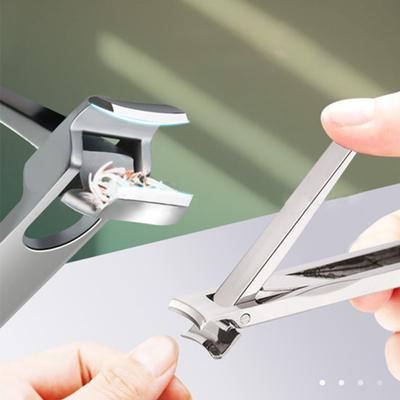 Nagelknipser, faltbar, arbeitssparend, rutschfest, für Maniküre und Pediküre, professioneller Finger-/Zehenknipser für Erwachsene