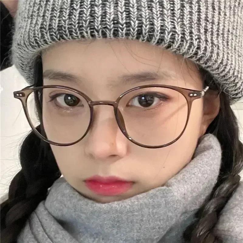 Women Myopia Glasses Blue Light Blocking Minus Diopter Glasses Unisex Ladies Fashion Trendy Near Sight Eyeglasses