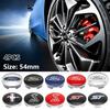 Autoaufkleber 4 Stück 54 mm 5,4 cm Felgendeckel Logo passend für Ford Focus Fusion Fiesta Mustang ST F-150 Mondeo Mittelkappe