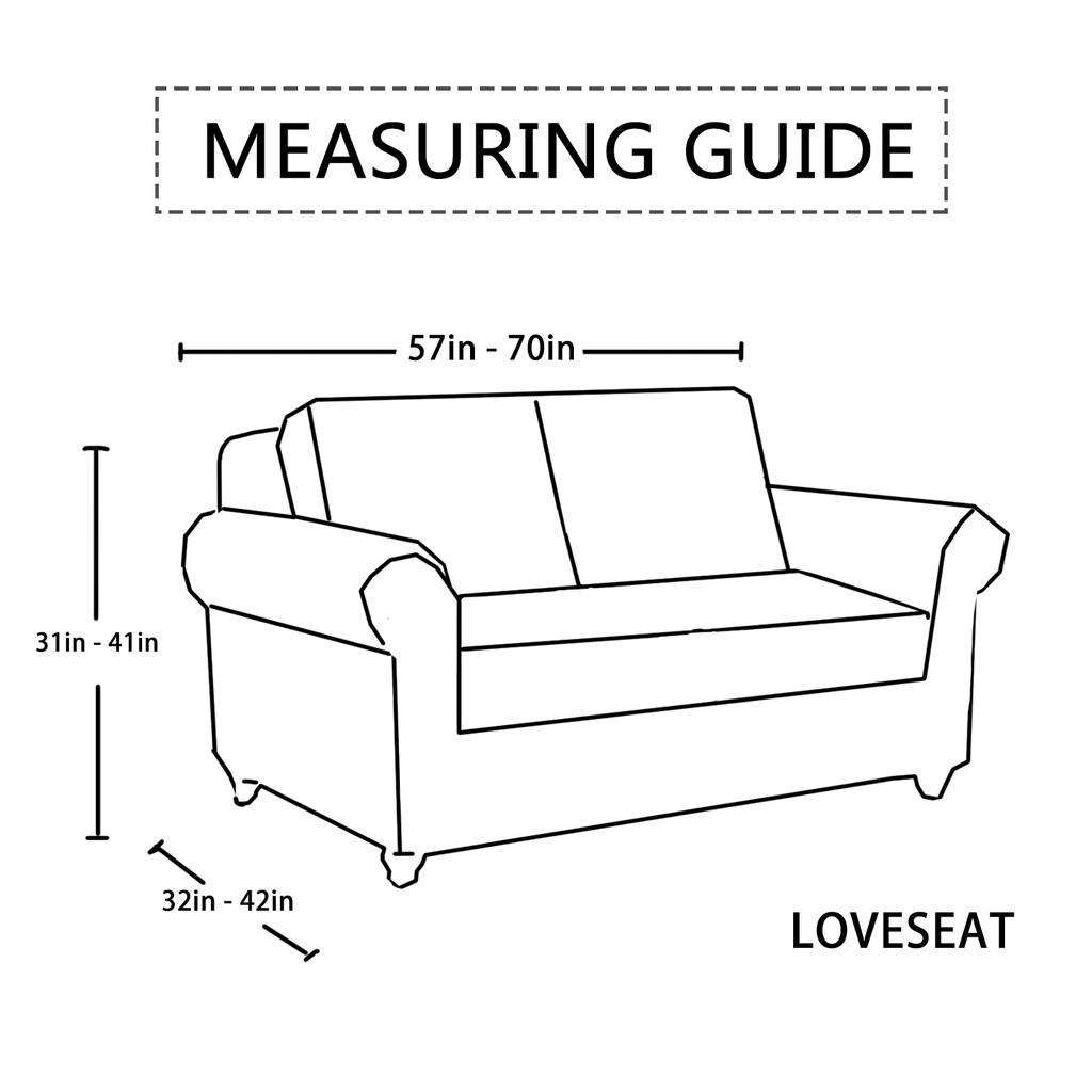 Knitted Square Jacquard Thickened Stretch Sofa Cover Fabric All-inclusive Full Cover Sofa Cushion Cover