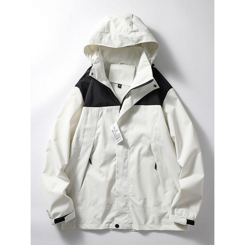 Trendy American Workwear Spring and Autumn Windproof Waterproof Outdoor Beige 2XL