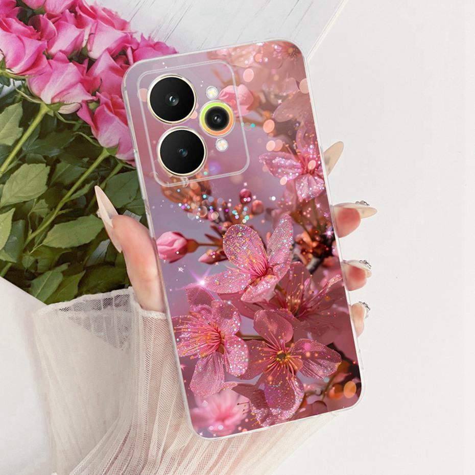 2025 Niedliche Druck Handyhülle für Realme 15 15Pro Weiche Silikon TPU Hüllen für Realme15 15 Pro 5G Rückseiten Bumper